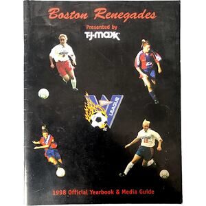Boston Renegades 1998 Official Yearbook & Guide W-League - 21 Autographs